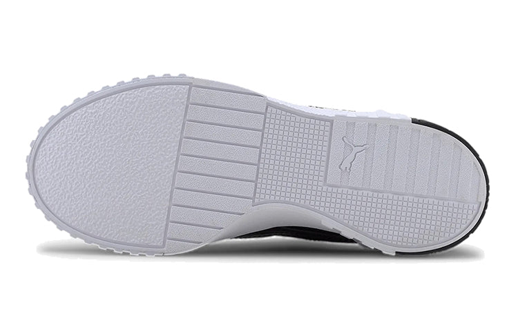 (GS) PUMA Cali Patent Casual Board Shoes Black/White 372528-02
