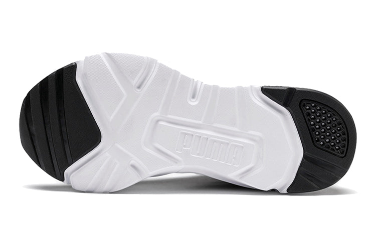 (GS) PUMA Cell Phase Low Top Running Shoes Black/White/Brown 192830-02
