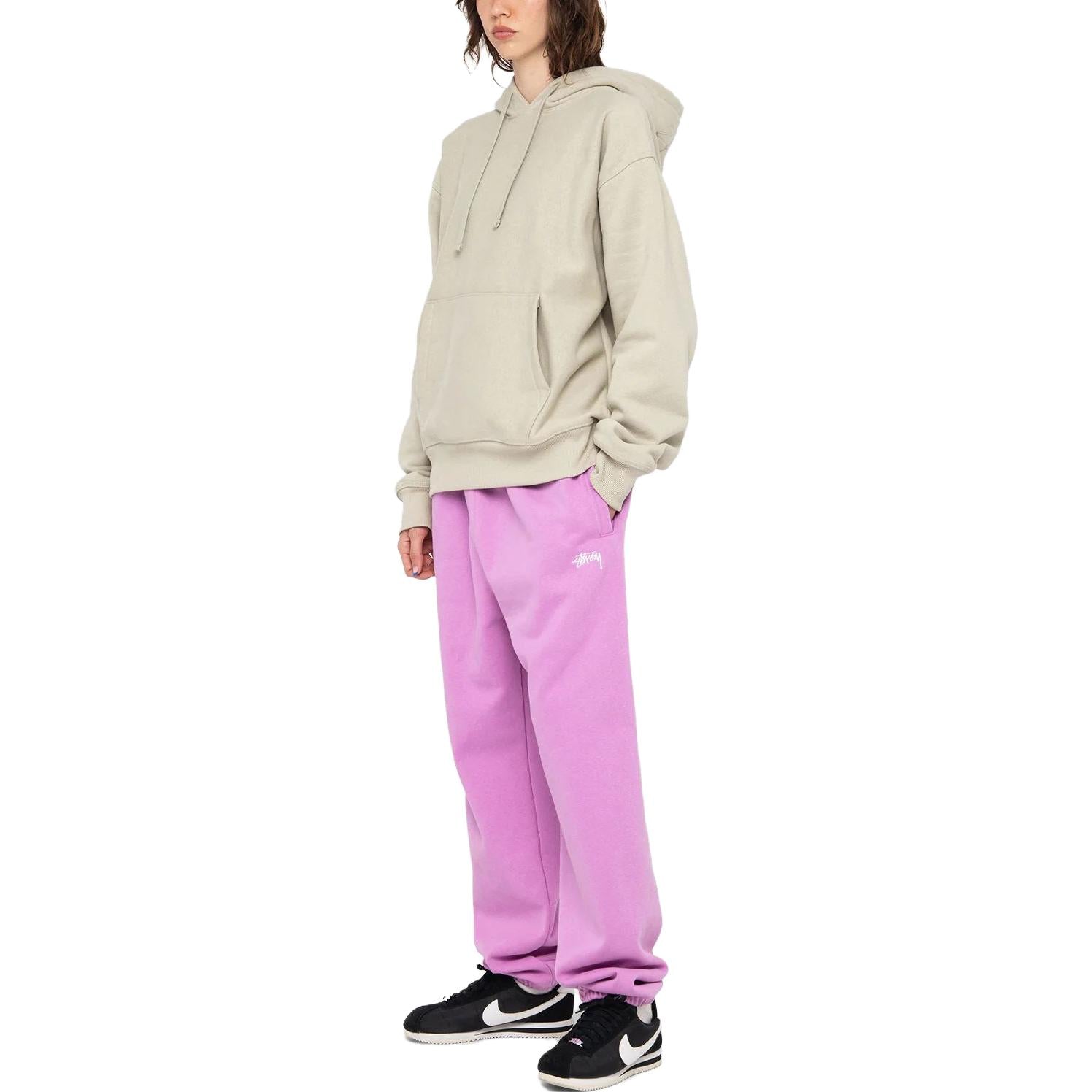 Stussy Back Hood Appliqu Hoodie 'Khaki' 118472-KHAKI