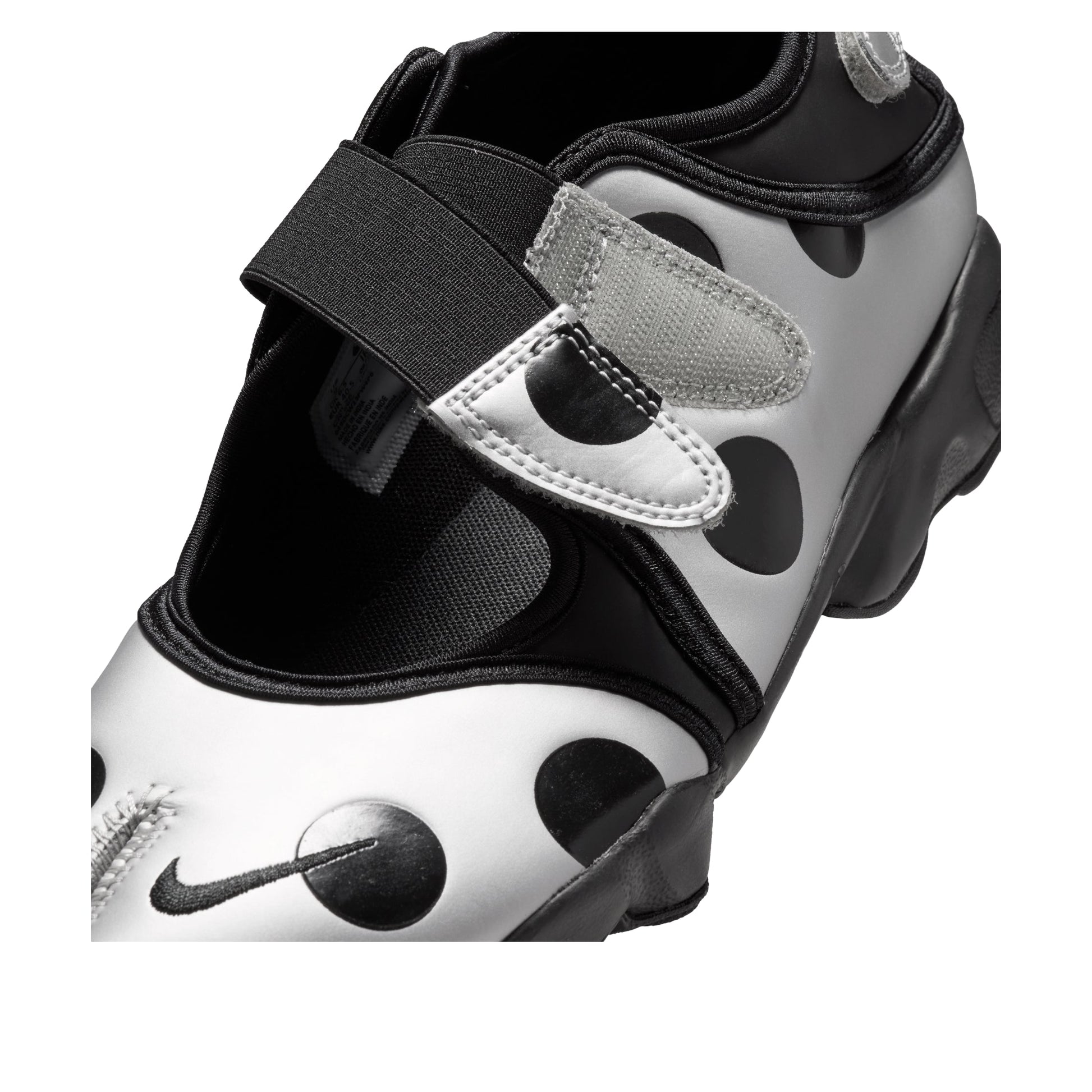 (WMNS) Nike Air Rift 'Polka Dots Black Metallic Silver' IR1226-001