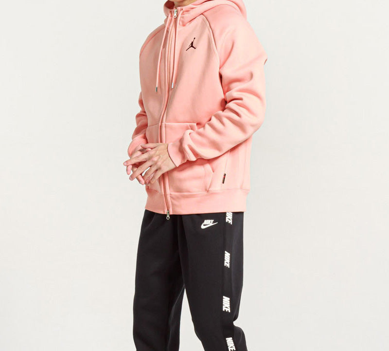 Air Jordan Flying Man Embroidered Sports Hooded Jacket Pink CD8734-606