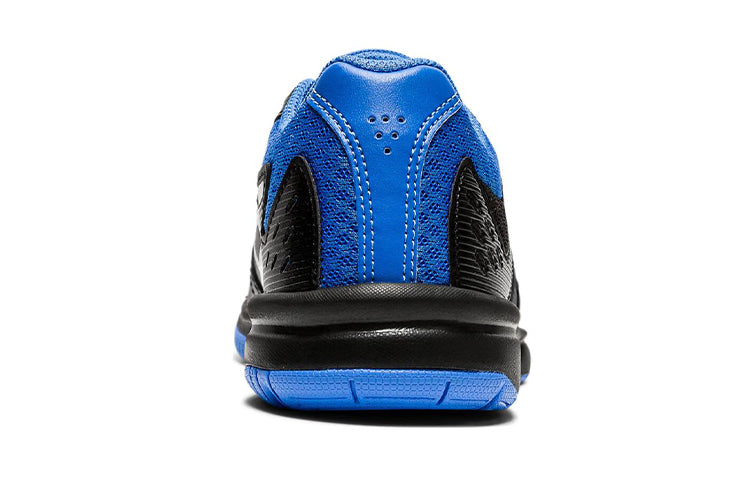 (GS) ASICS Court Slide 'Black Blue' 1044A007-005