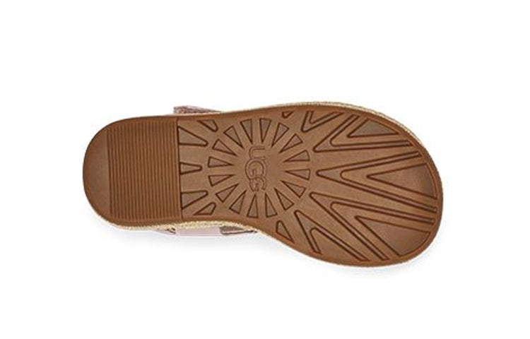 (TD) UGG Emmery Sandal 'Rose Gold Metallic' 1118574I-RGMT