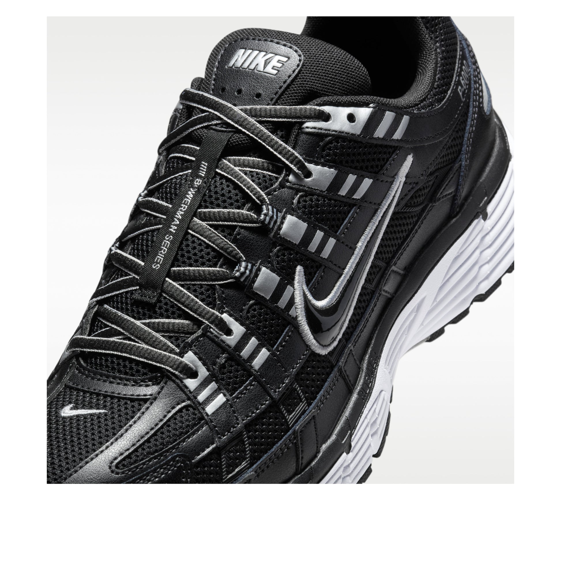 Nike P-6000 'Black White Metallic Silver' CD6404-026