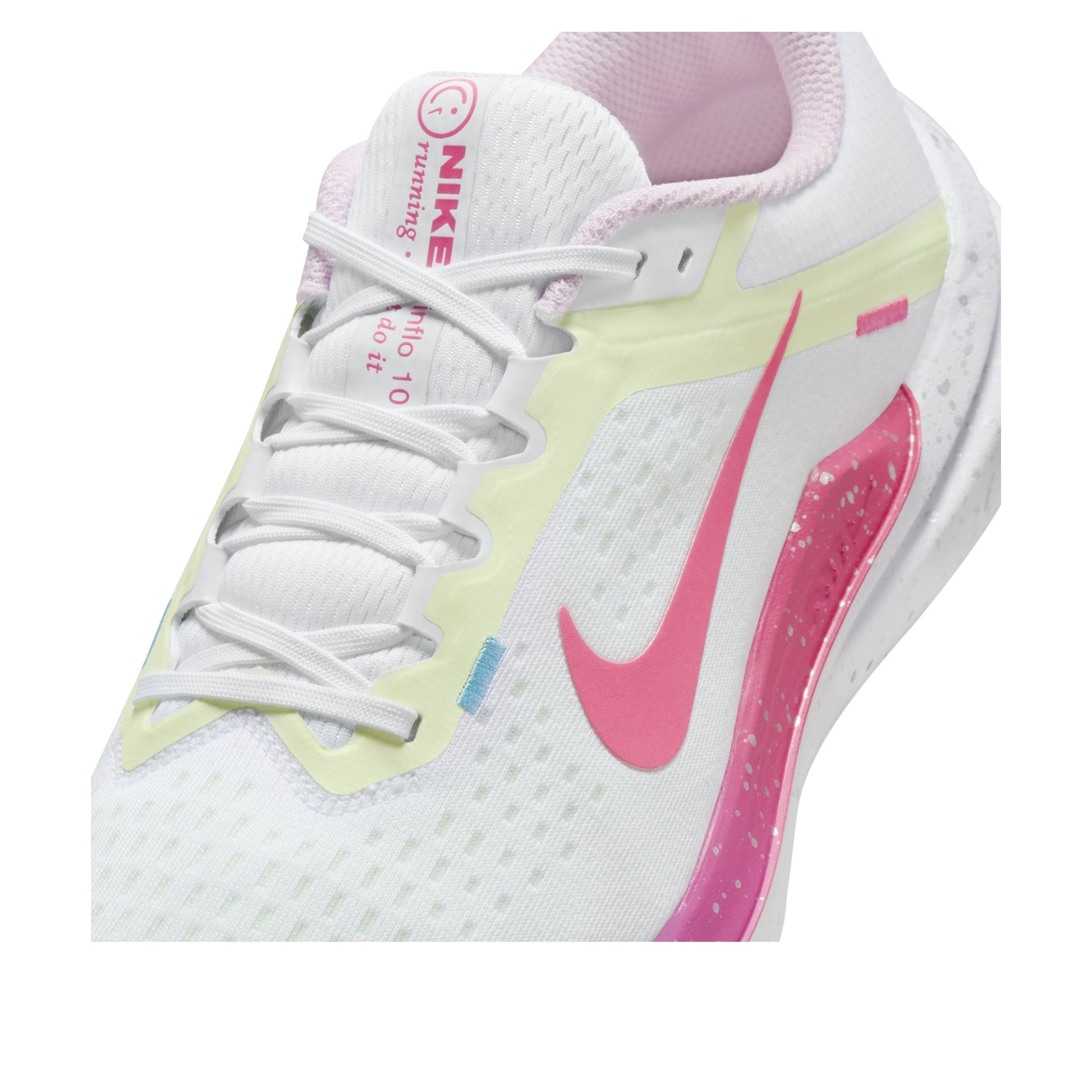 (WMNS) Nike Air Zoom Winflo 10 'White Hyper Pink Volt' FZ3973-100