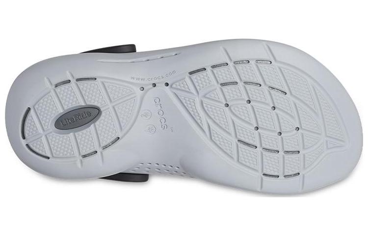 (GS) Crocs LiteRide 360 Clogs 'Black Grey' 207021-0DD