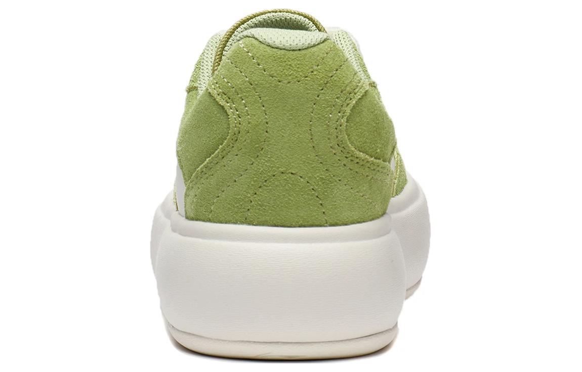 (WMNS) Li-Ning Platform Skate Shoes 'Green White' AZGT026-2