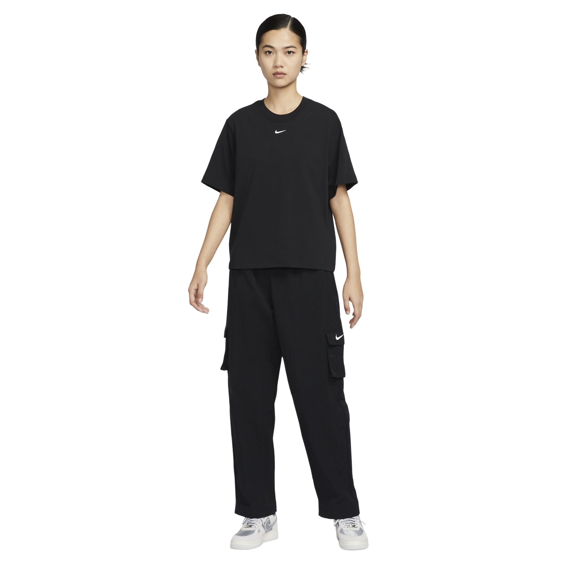 (WMNS) Nike Sportswear Essential Oversized T-Shirt 'Black' DD1238-010