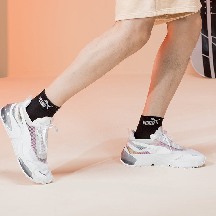 PUMA Sneaker Socks 3 pack 'Black Grey' 100002945-001