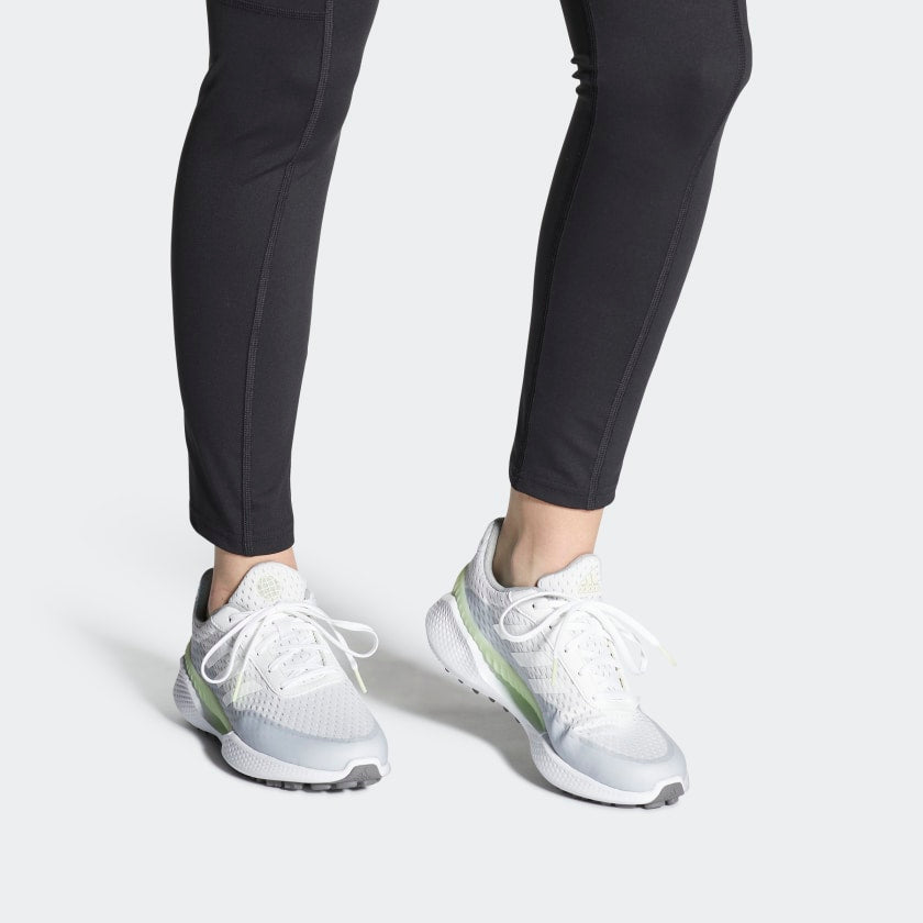 (WMNS) adidas Summervent Spikeless Golf 'White Almost Lime' GZ3281