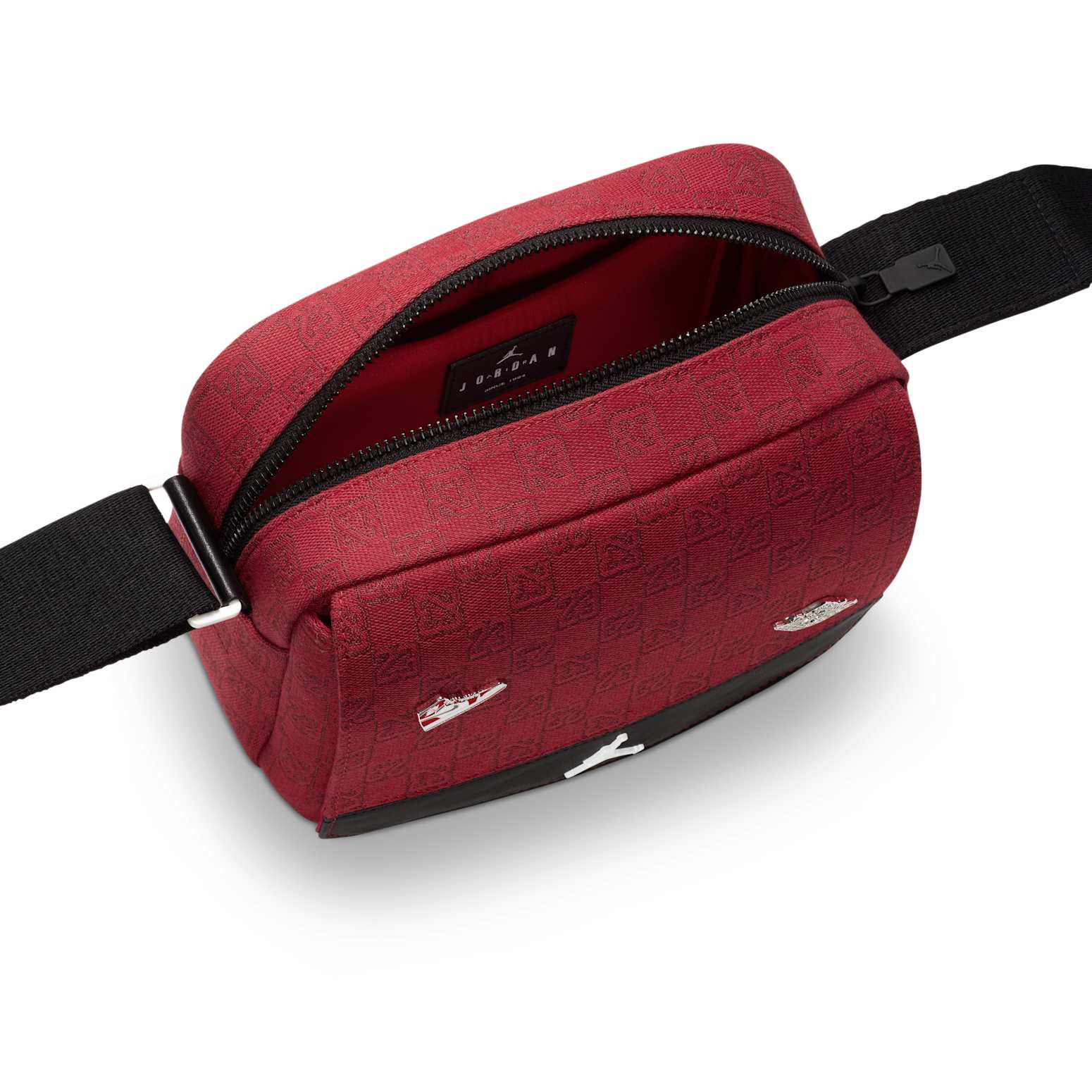 Air Jordan Monogram Mini Messenger Bag 'Bold Red' MA0760-H15