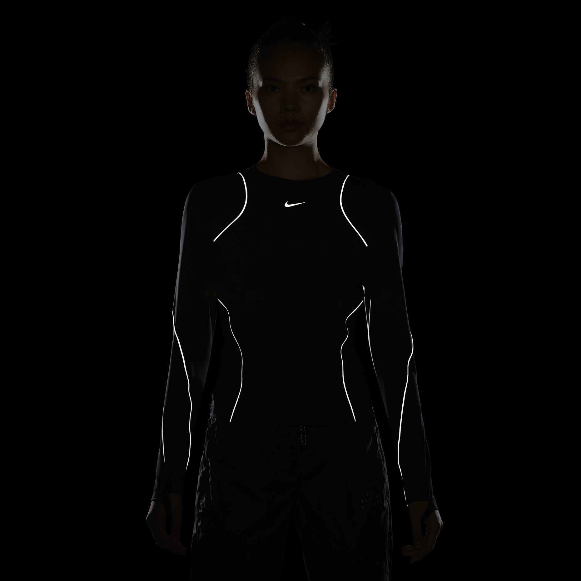 (WMNS) Nike Dri-Fit Running Division T-Shirts 'Black' FV6419-010