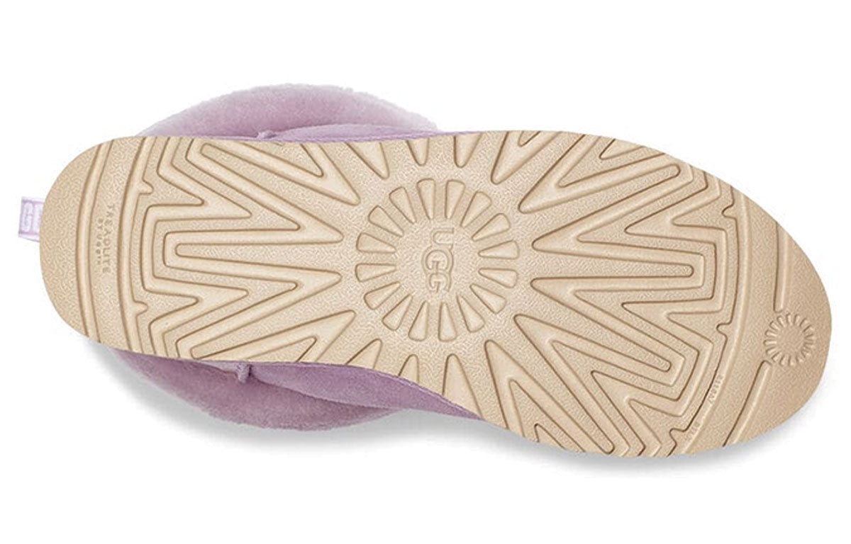 (WMNS) UGG Classic Mini Fluff Quilted Boot 'Purple' 1098533-CATR