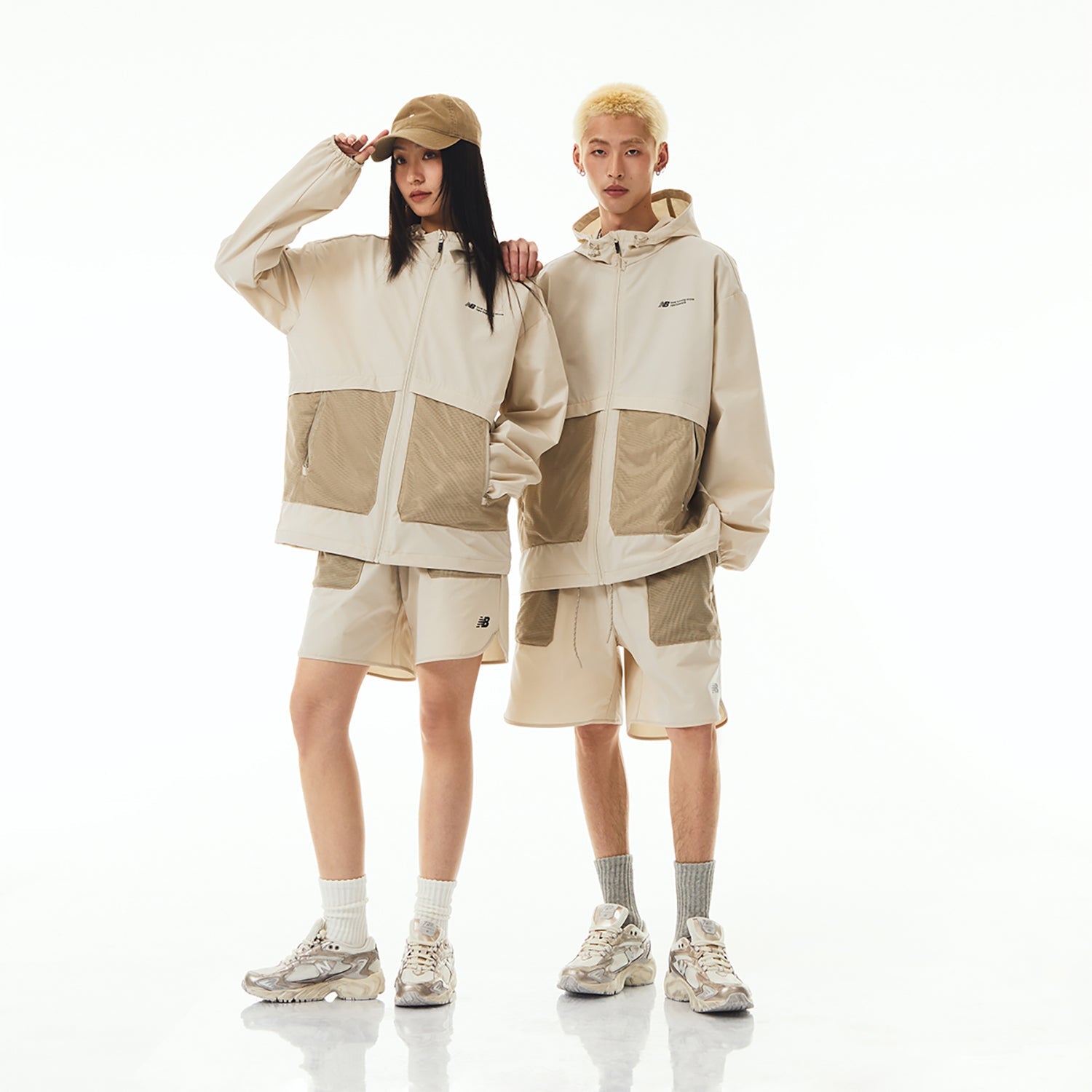 New Balance Woven Short With Mesh Pocket Asia Sizing 'Light Brown' NVE24171-LB