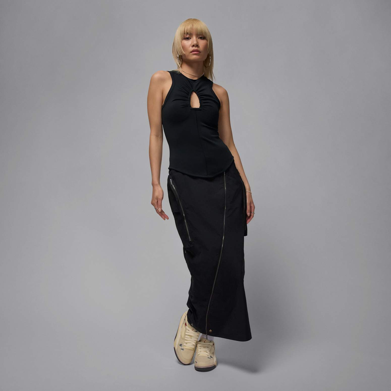 (WMNS) Air Jordan x Tla SP TD Tank Top 'Black' IB0930-010