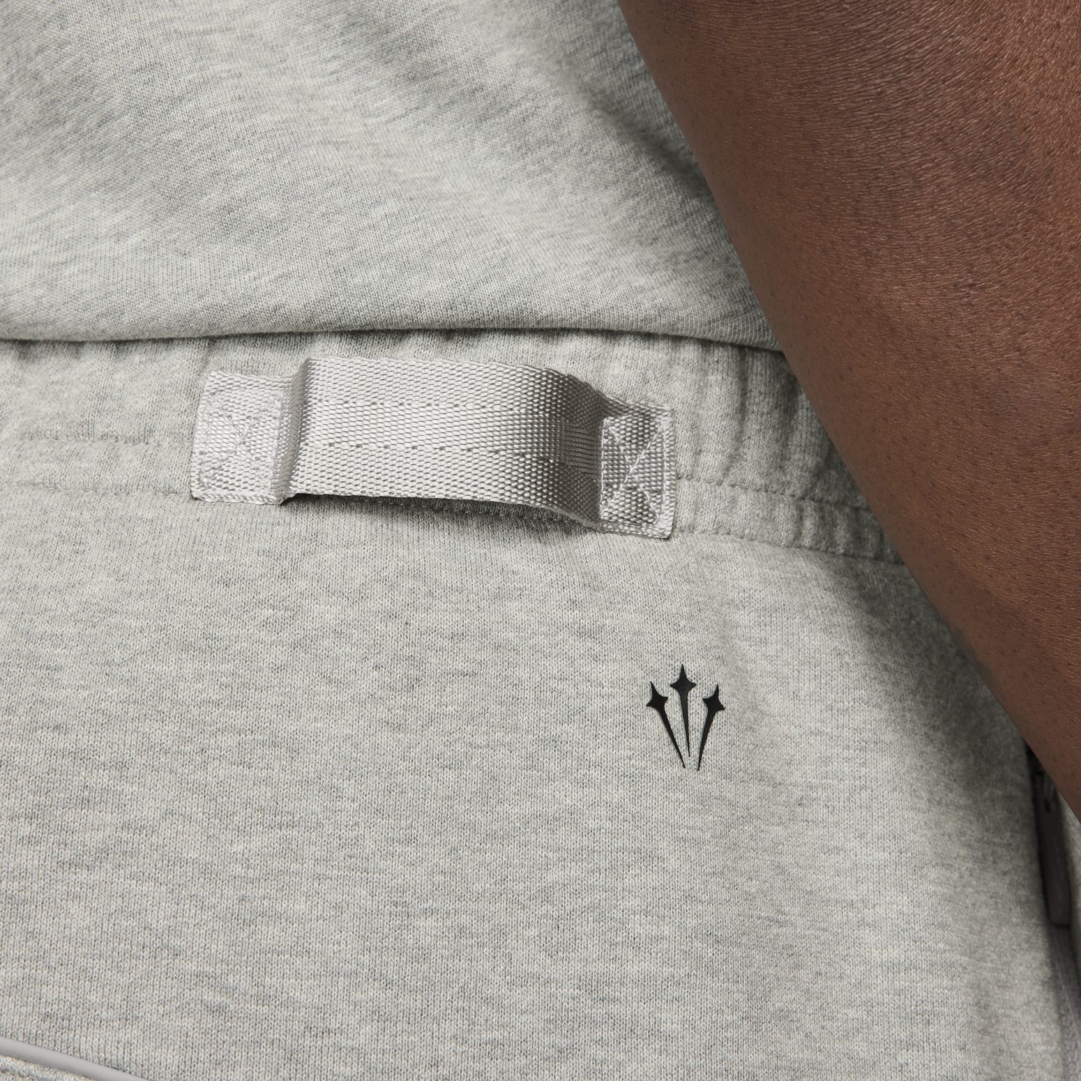 Nike x NOCTA Fleece CS Open-Hem Pant 'Grey' FZ4675-063