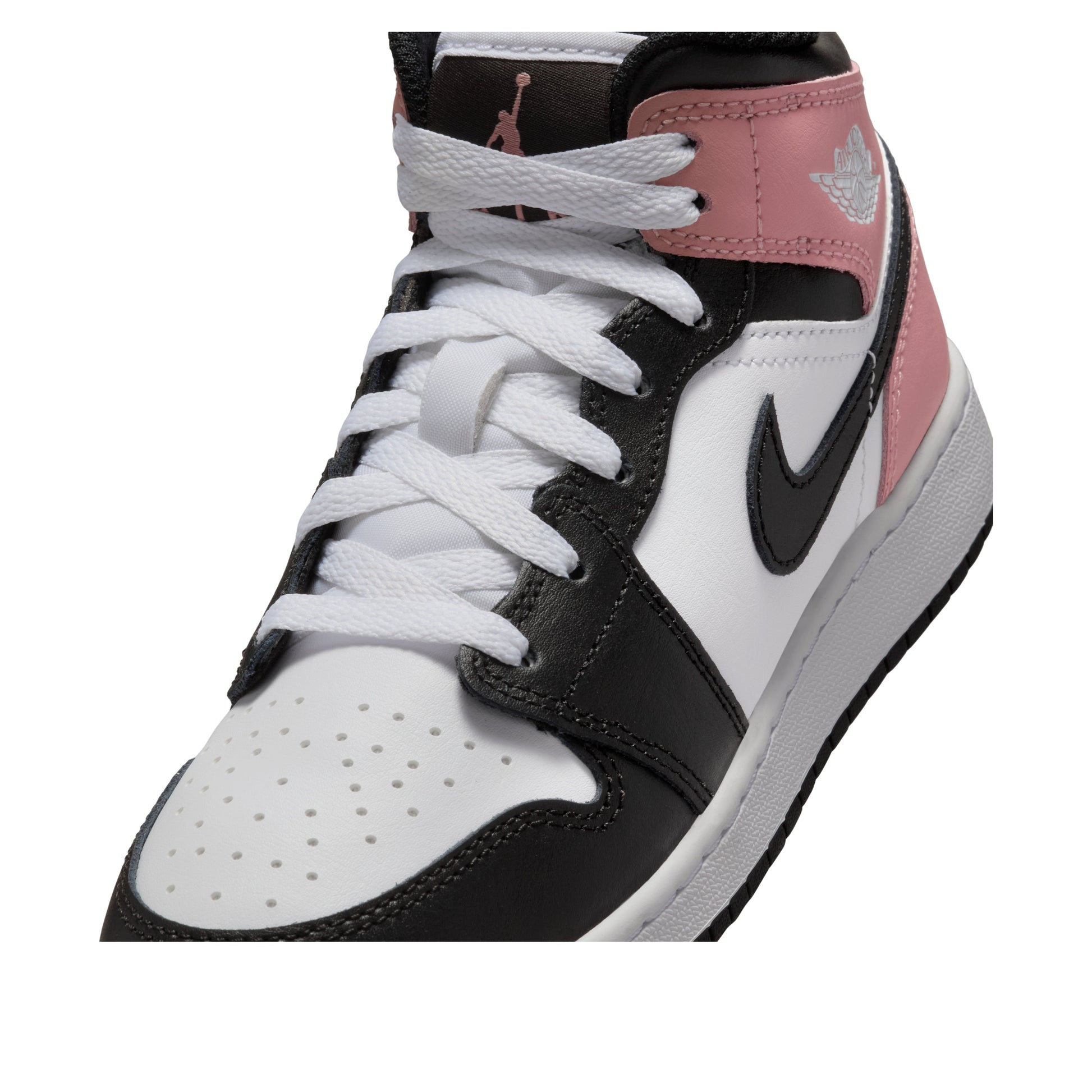 (GS) Air Jordan 1 Mid 'White Rust Pink' DQ8423-100