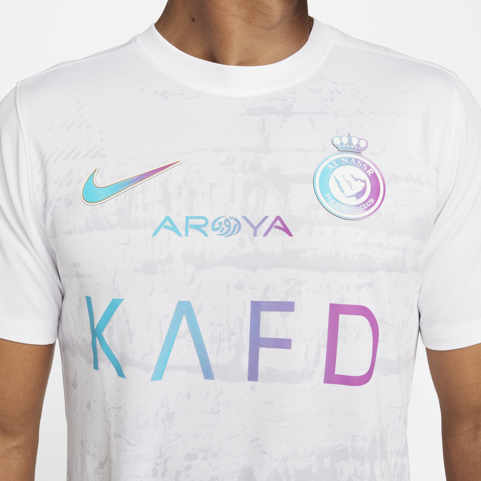 Nike Al Nassr FC 23/24 Stadium Third Jersey 'White' HM6468-999