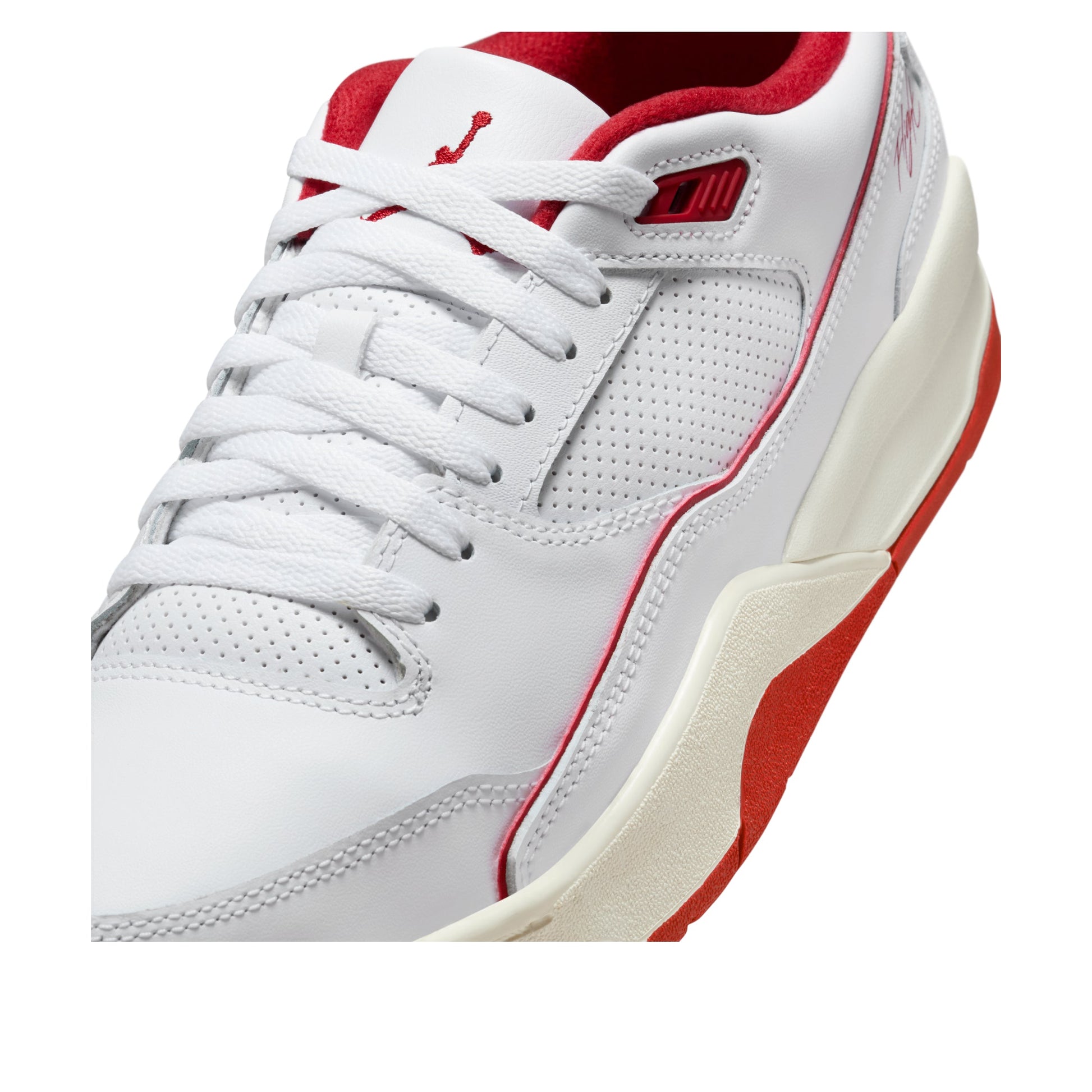 Air Jordan Flight Court 'White Sail Varsity Red' HF3255-106