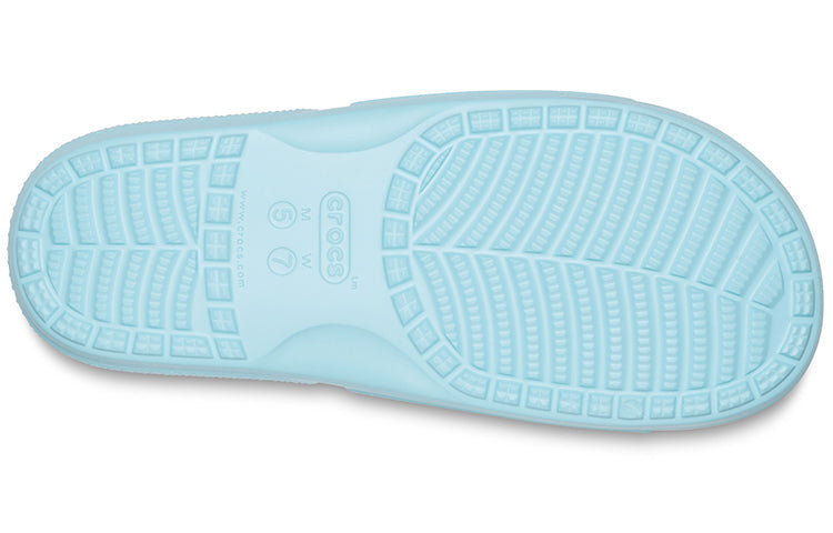 Crocs Classic Non-Slip Wear-Resistant Sports Slippers Unisex Blue 206121-4O9