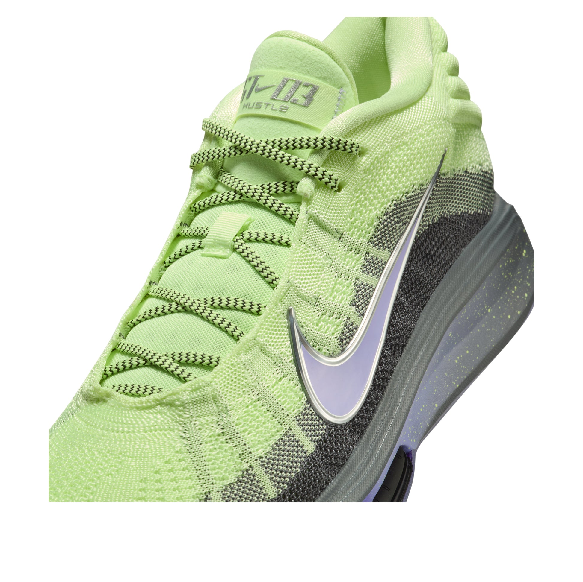 Nike Air Zoom GT Hustle 3 EP 'Barely Volt Metallic Silver' FV5952-700