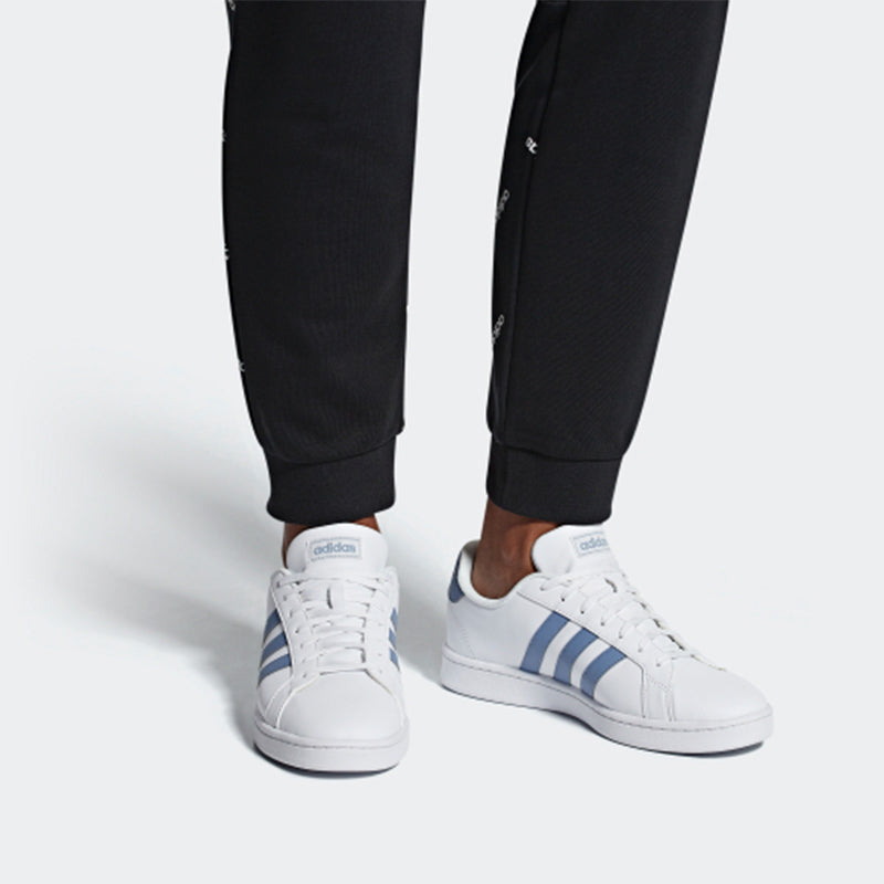 adidas neo Grand Court 'White Blue' F36403