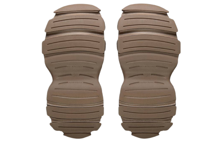 Balenciaga HD Mules 'Dark Beige Rubber' 735249W3CES2000