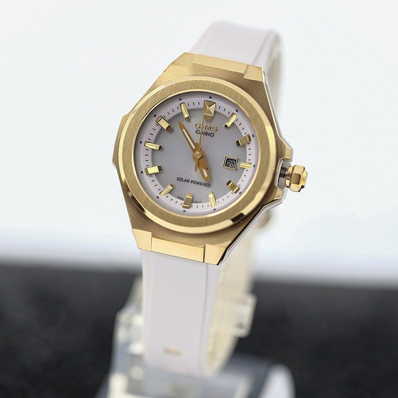 CASIO Baby-G 'White Gold' MSG-S500G-7APR