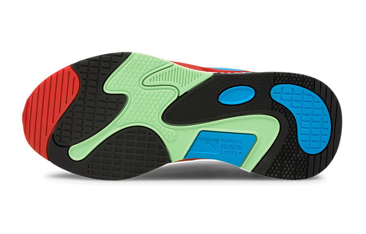 (GS) PUMA RS-Fast 'Black Elektro Green' 375696-01
