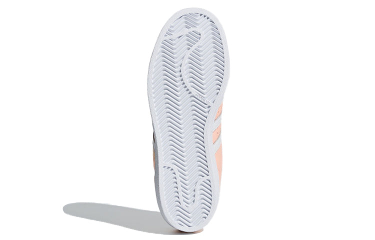(WMNS) adidas originals Superstar Pink/White B42001