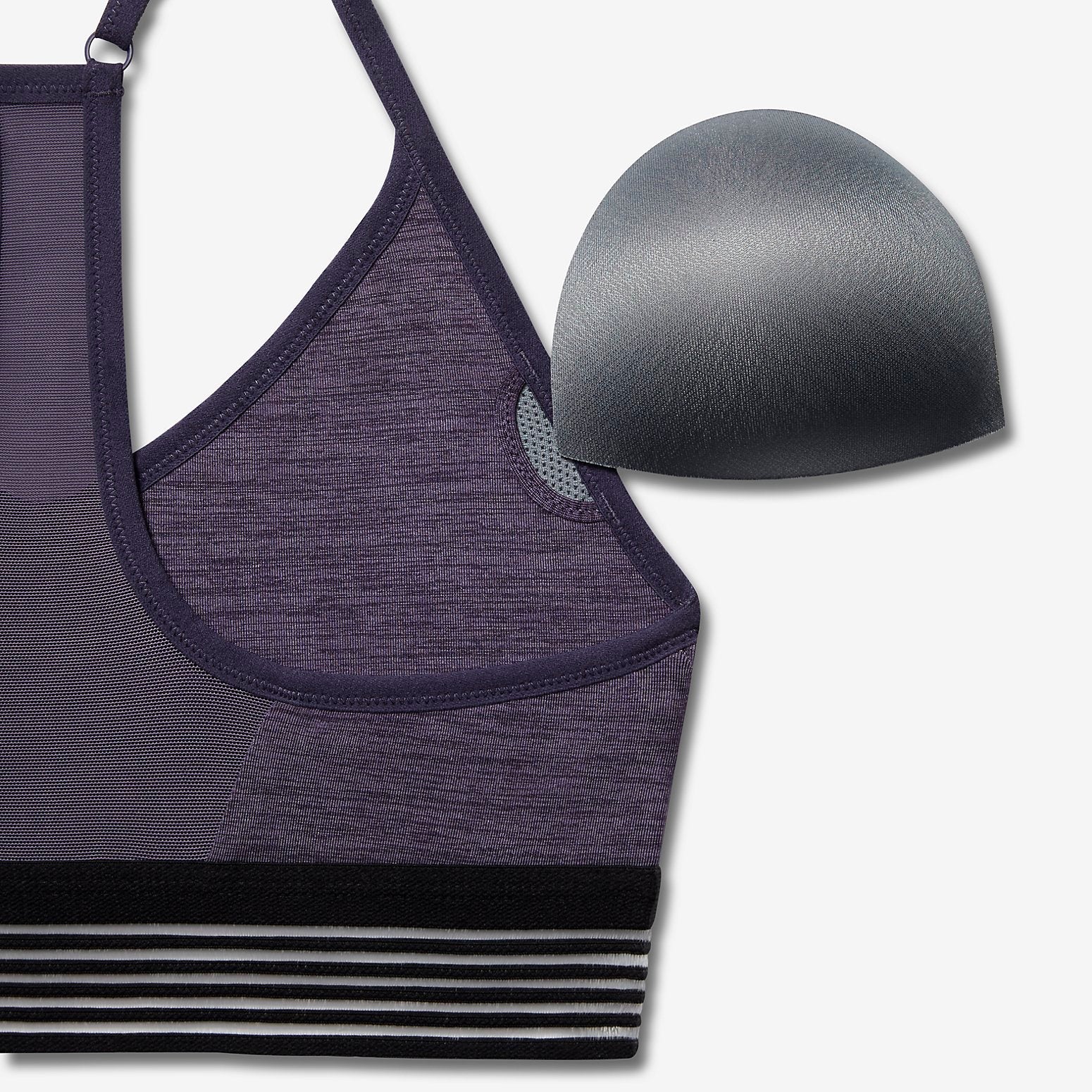 (WMNS) Nike BRA Indy Cooling 'Purple' 832093-539