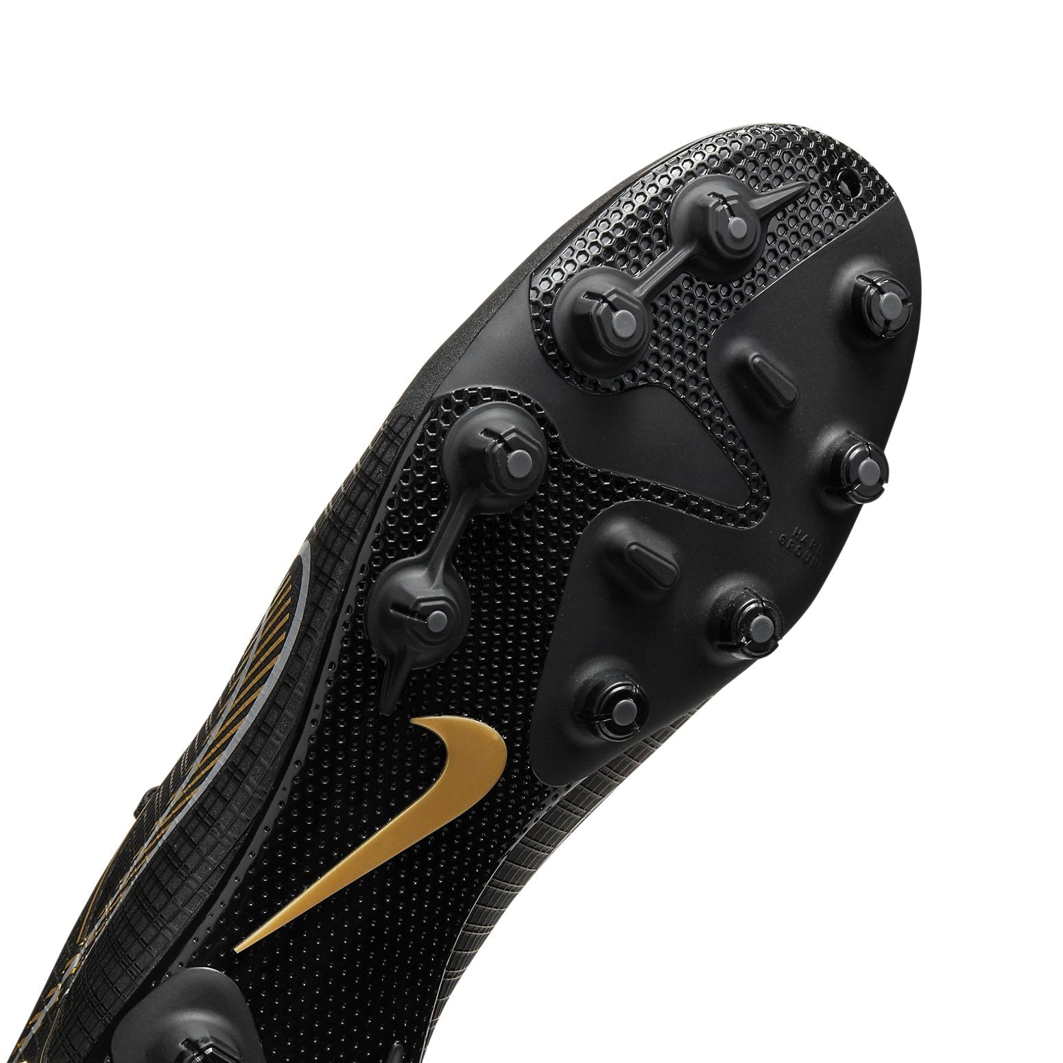 NIKE Mercurial Vapor 14 Academy HG 'Black Gold' DJ2871-007