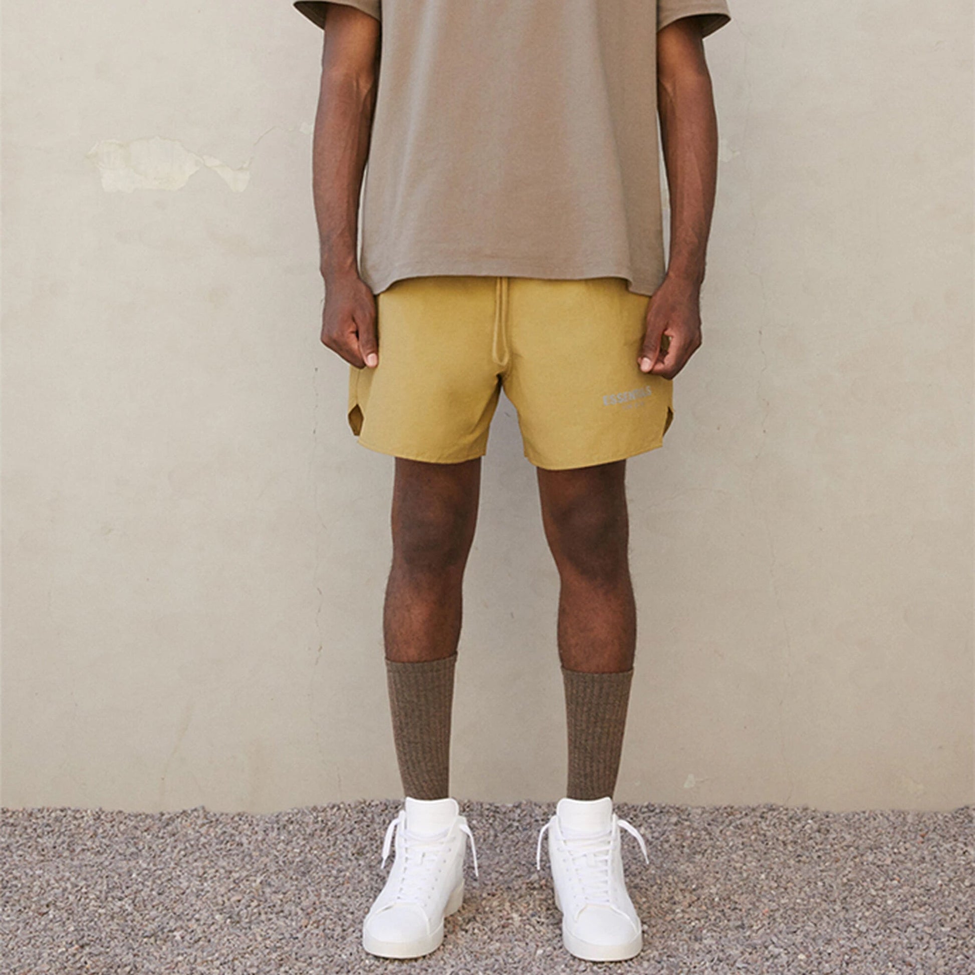 Fear of God Essentials FW21 Volley Short Amber FOG-FW21-027