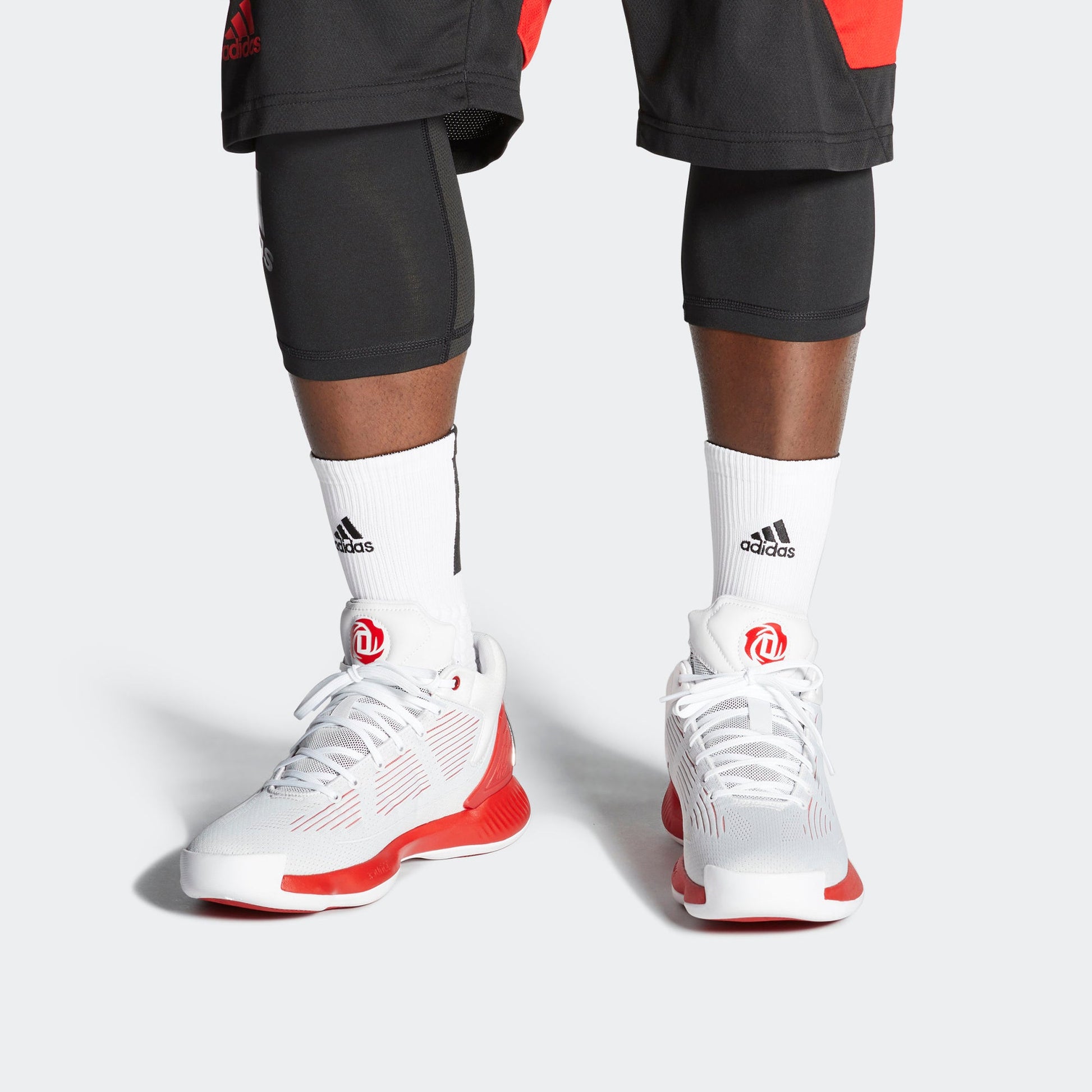 adidas D Rose 10 'Dash Grey Scarlet' EH2100