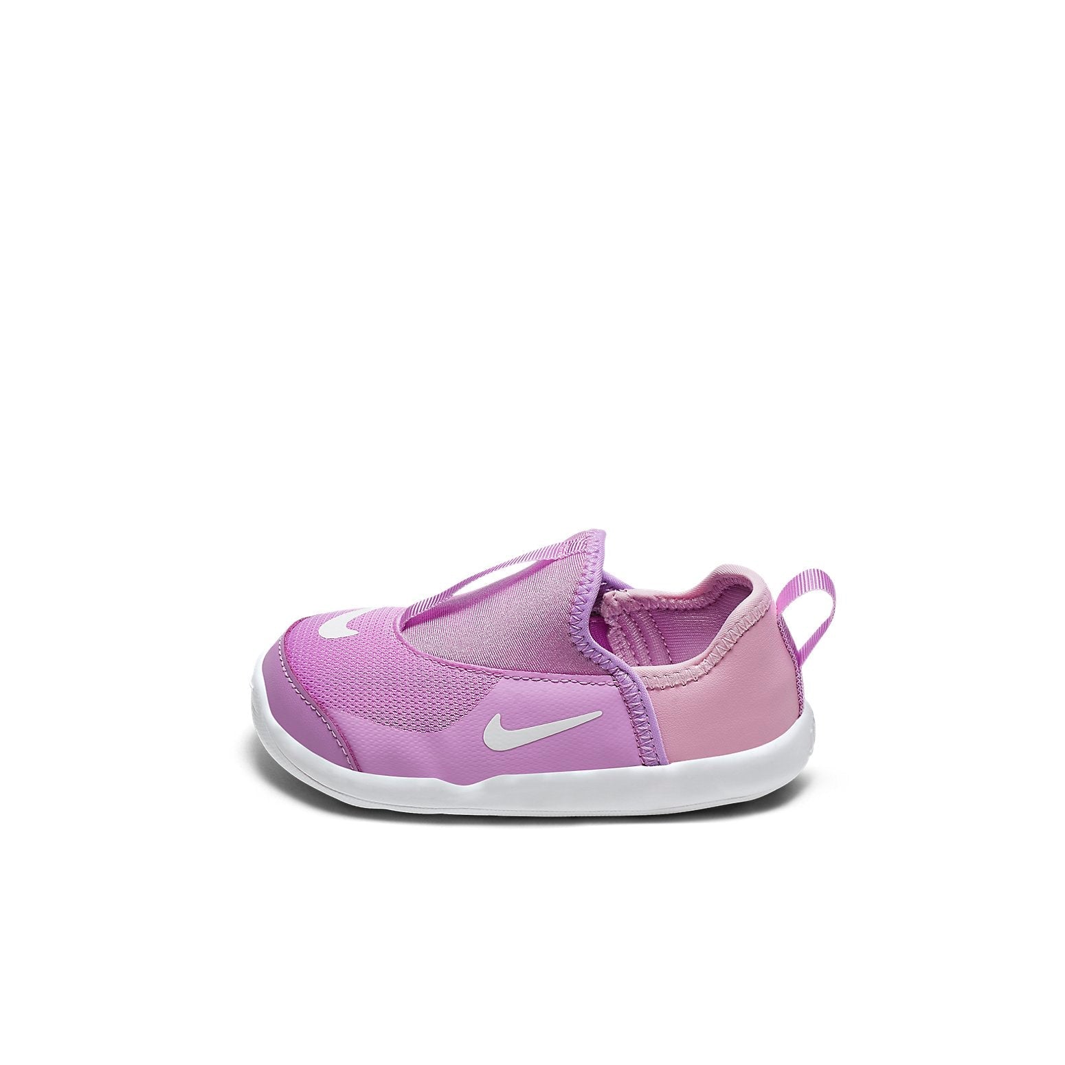 (TD) Nike Lil' Swoosh Low 'Purple White' AQ3114-500