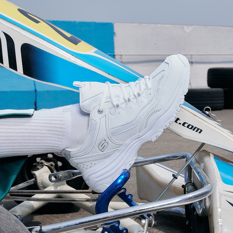 (WMNS) Skechers I-Conik Low White 88888250-WHT