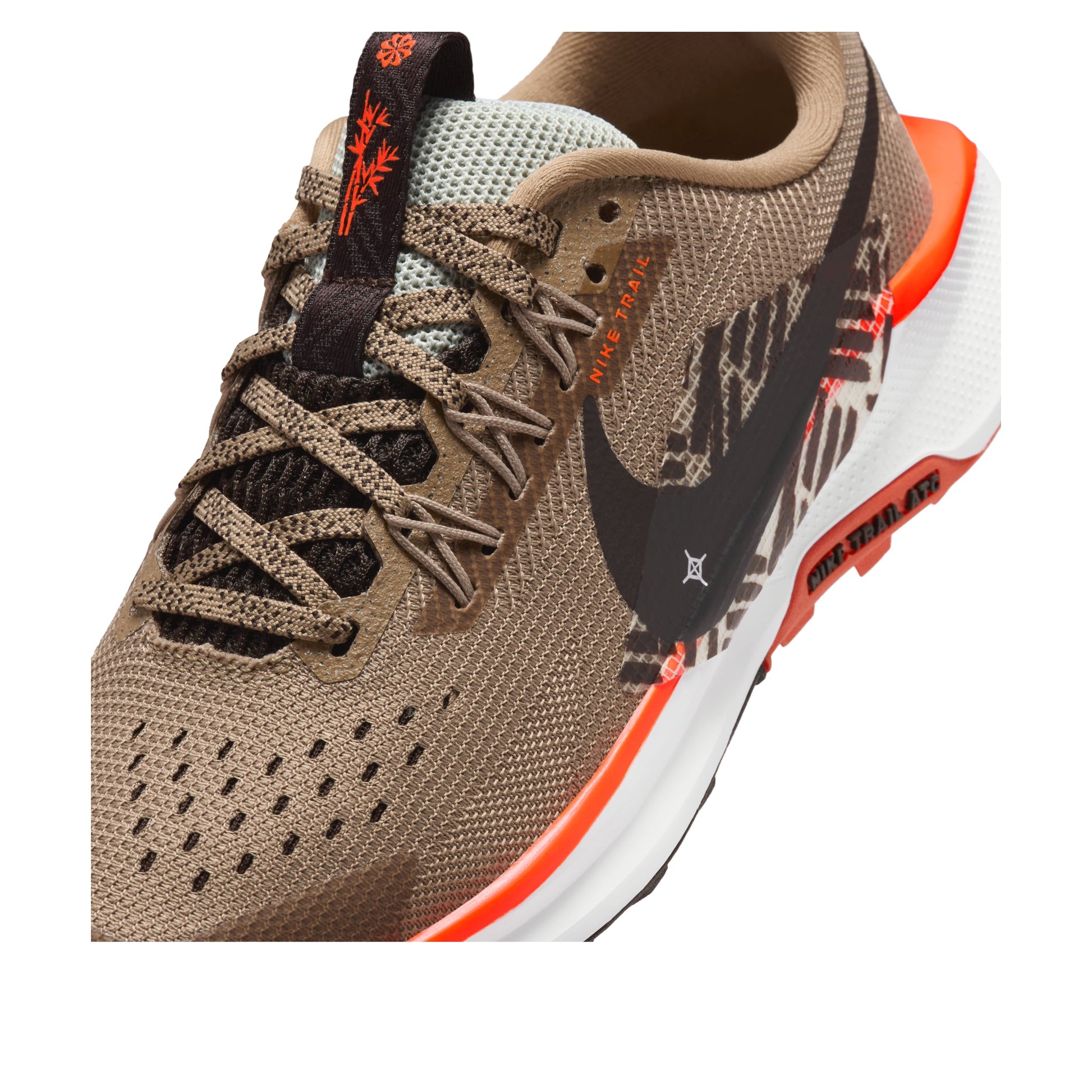 (GS) Nike Pegasus Trail 5 'Khaki Hyper Crimson' FV5638-200