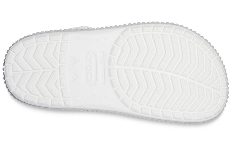 Crocs Sports Fashion Beach White Sandals 206829-100