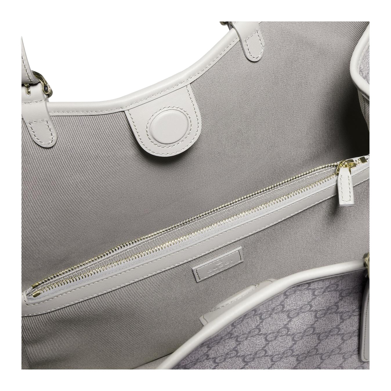(WMNS) Gucci GG Emblem Large Tote Bag 'Grey' 815213-FAD6M-1425