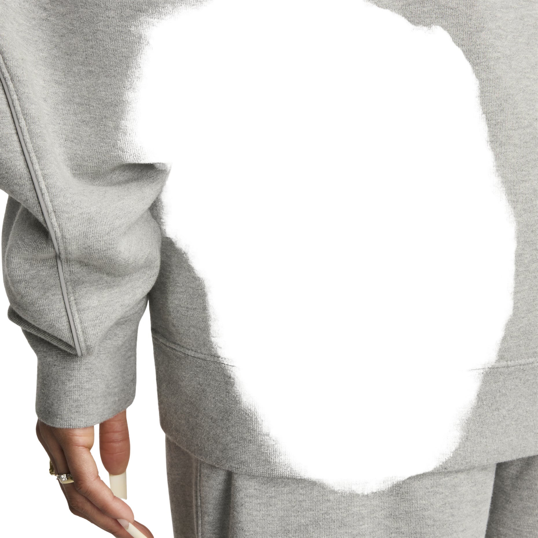 Nike x NOCTA Drake Fleece Hoodie 'Grey' FN7659-063