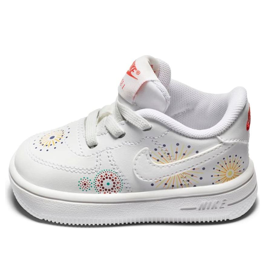 (TD) Toddler/Baby Nike Force 1 '18 QS Embroidered AO2092-100