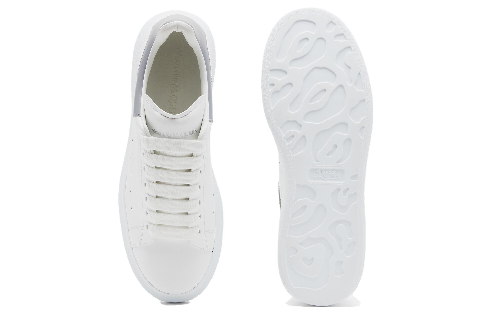 Alexander McQueen Larry Sneakers 'White Grey' 727388WHGP58715