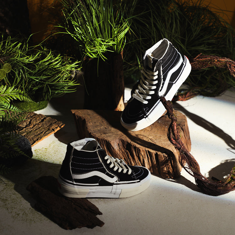 Vans SK8-Hi Reconstruct BLACKWHITE VN0005UK6BT