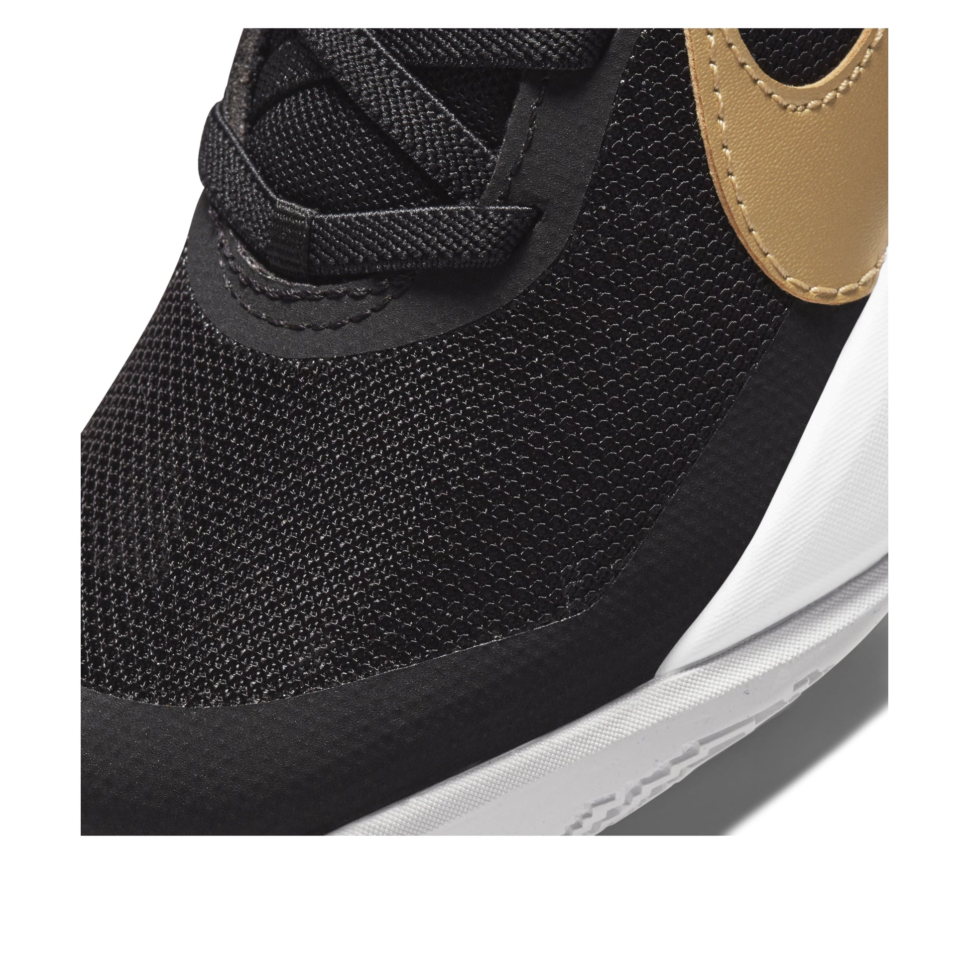 (PS) Nike Team Hustle D10 'Black White Metallic Gold' CW6736-002