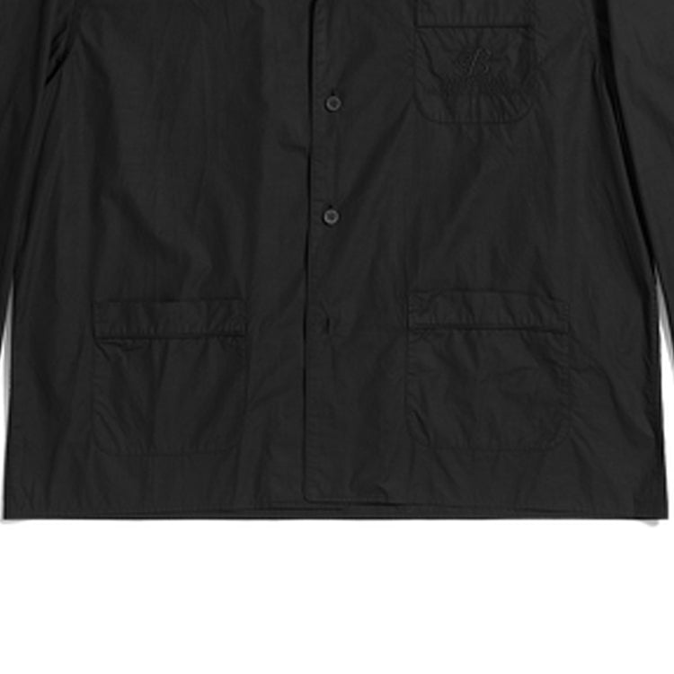 Balenciaga Long Sleeve Shirt Medium Fit 'Black' 658844TEM161000