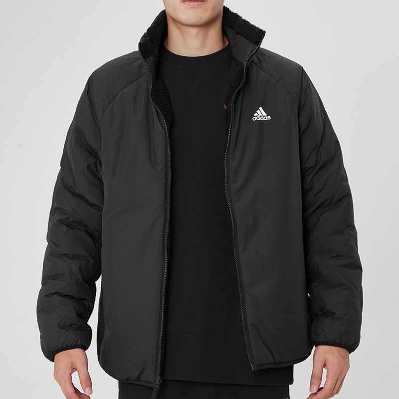 adidas Sherpa Reversible Jacket Asia Sizing 'Black' H20784