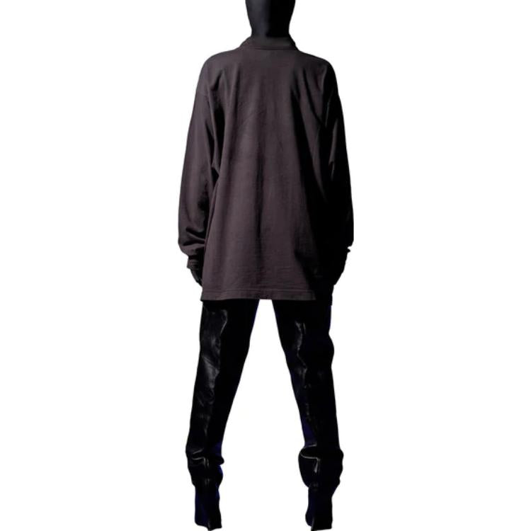 YEEZY Gap Logo Longsleeve T-shirt 'Black' YEEZY-SS22-046