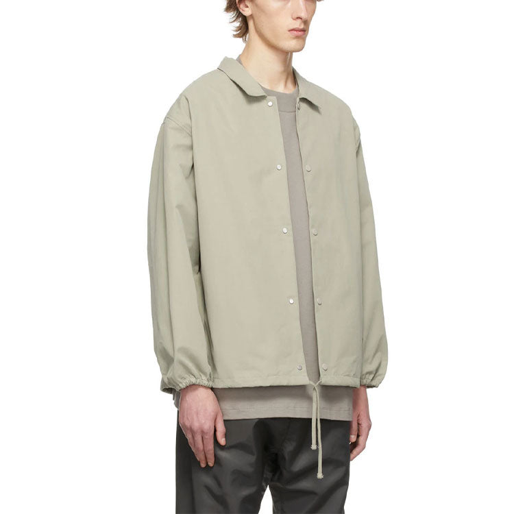 Fear of God Essentials SS22 1977 Coaches Jacket 'Smoke' FOG-SS22-939