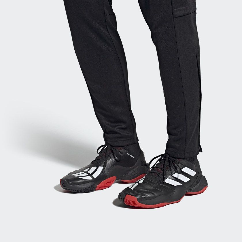 adidas neo Streetflow Black/Red EE4284