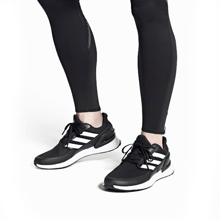 adidas RapidaRun 'Black White' FY5306